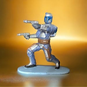 Star Wars Attack of the Clones Jango Fett Final Battle Action Figure 3.75” 2002